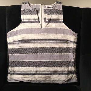 Cupcakes and cashmere blue tank